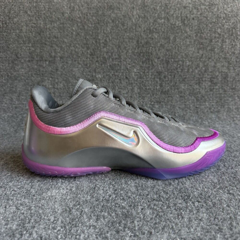 Nike LeBron 23 XXIII Bubble Boy Cool Grey Purple Metallic Size 10 IF0694-002 NWB